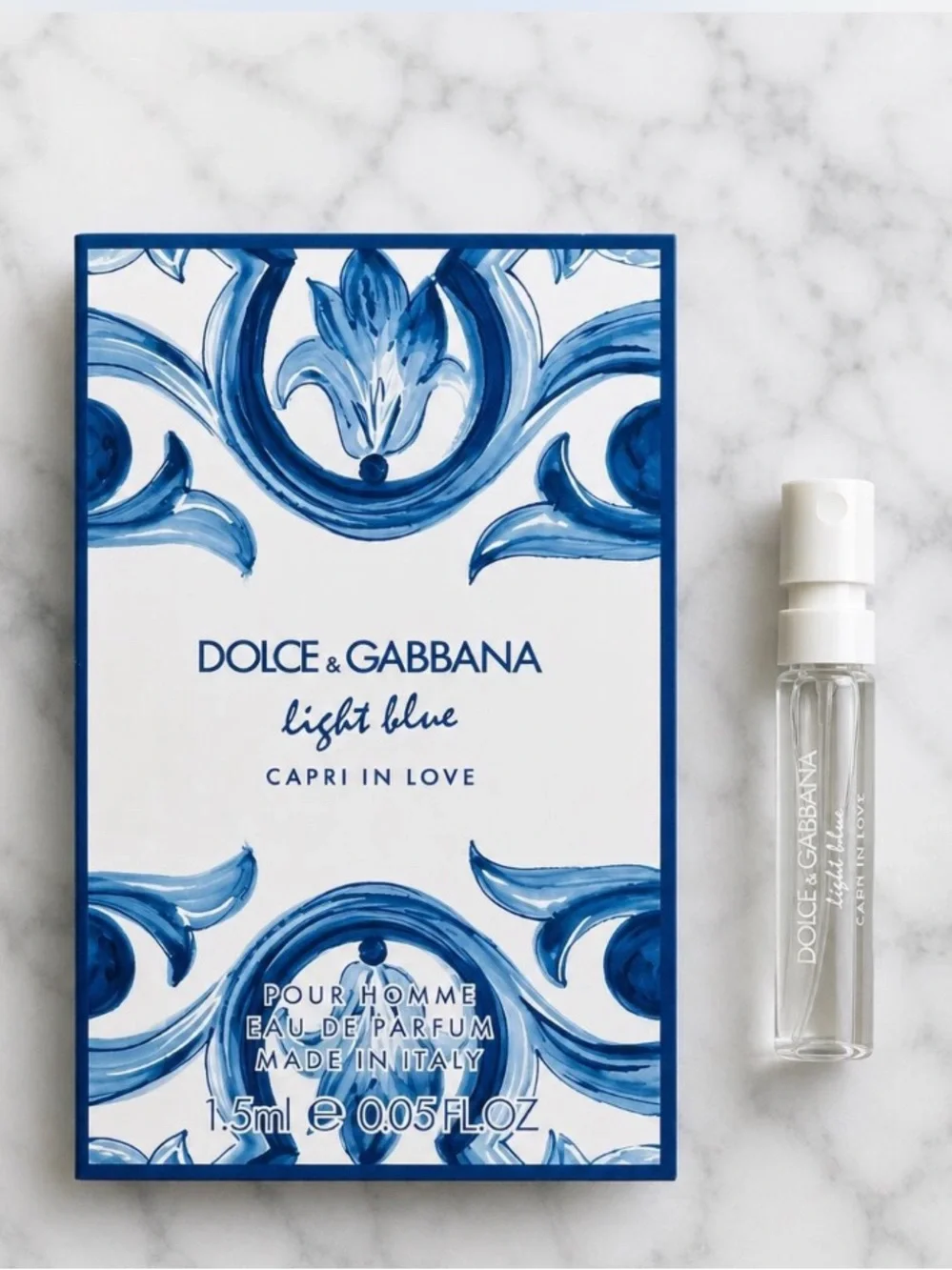 DOLCE & GABBANA light blue carpi 1 sample ⚜️
